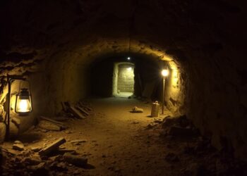 mysterious underground bunkers