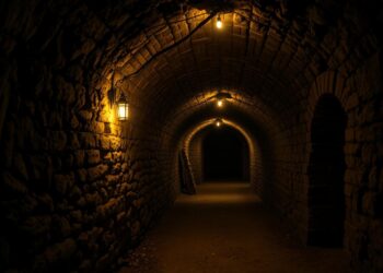 secret underground tunnels