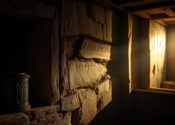 unexpected items found in walls